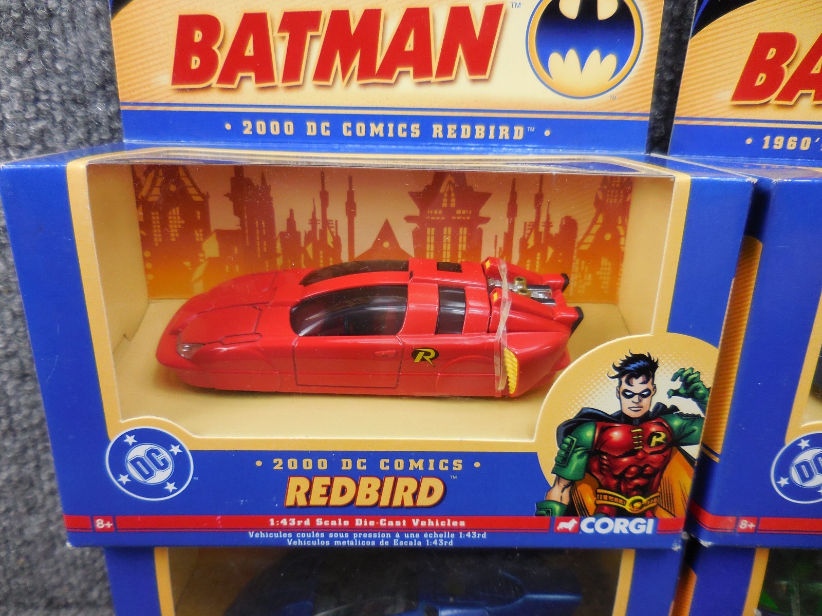 Sealed (8) Corgi Batmobile 1:43 Batman 1940’s 1950’s 1960’s 1970’s 1990’s 2000