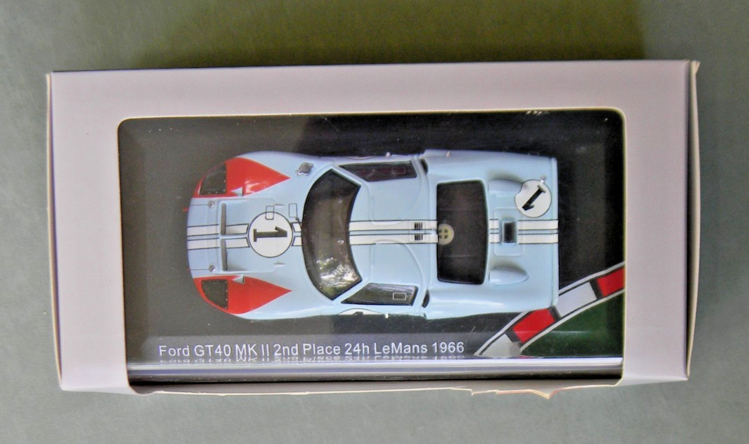 CMR 1:43 Ford GT40 MK II, Miles / Hulme, LeMans 1966, Classic Model Replicars