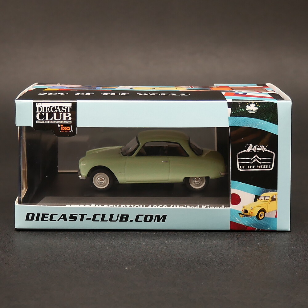 ixo 1:43 citroen 2cv BIJOU 1960 (United kingdom) Diecast model car metal toy car