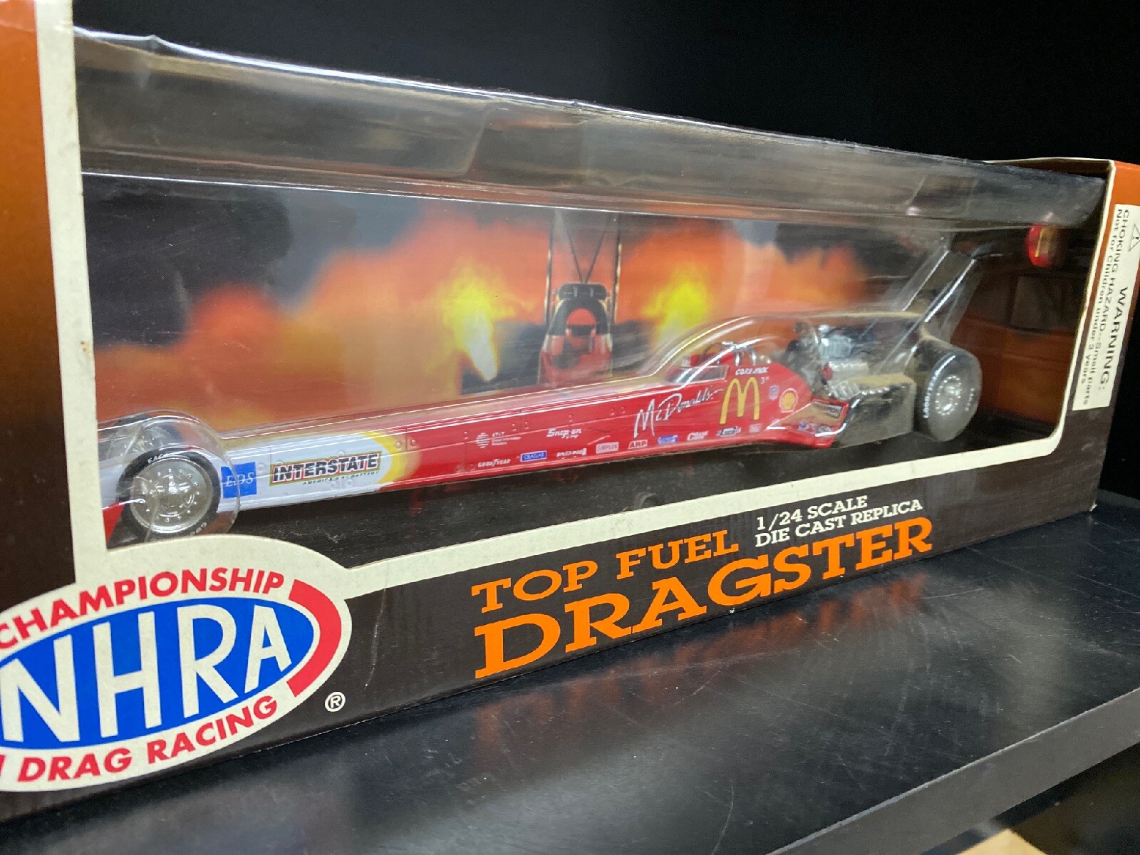 CORY McCLENATHAN Top Fuel Dragster NHRA 1:24 Scale Die Cast Replica Western Auto