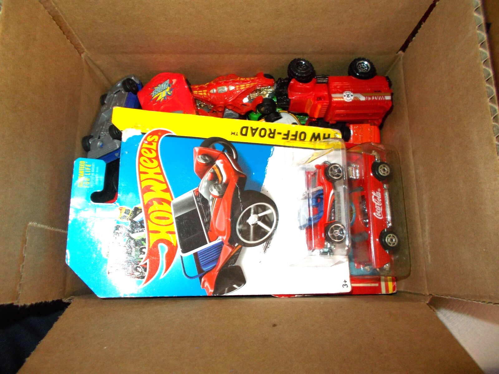 75 + LOT of 1:64 DIE-CAST & PLASTIC *HOT-WHEELS* and ETC. WHAT YOU SEE YOU GET