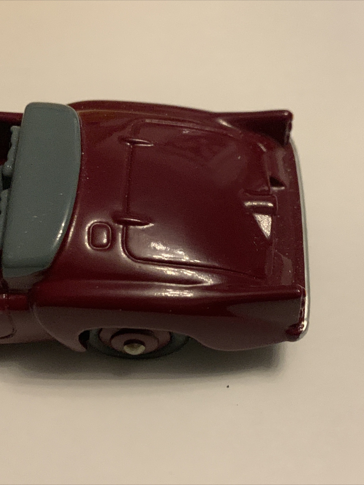 ODGI TOYS OF YESTERDAY 907 CAR MODEL: DAIMLER CONQUEST IN DARK RED/MAROON