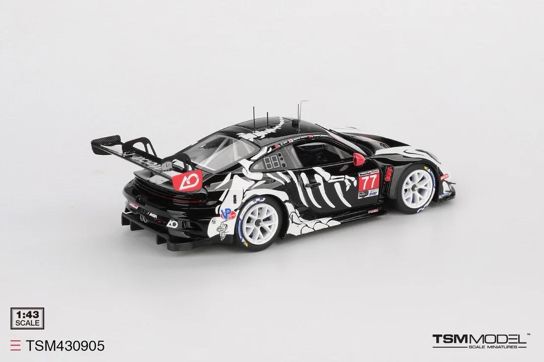 TSM Model 1/43 Porsche Skeleton REXY 911 GT3 R 77 AO Racing 2025 IMSA TSM430905