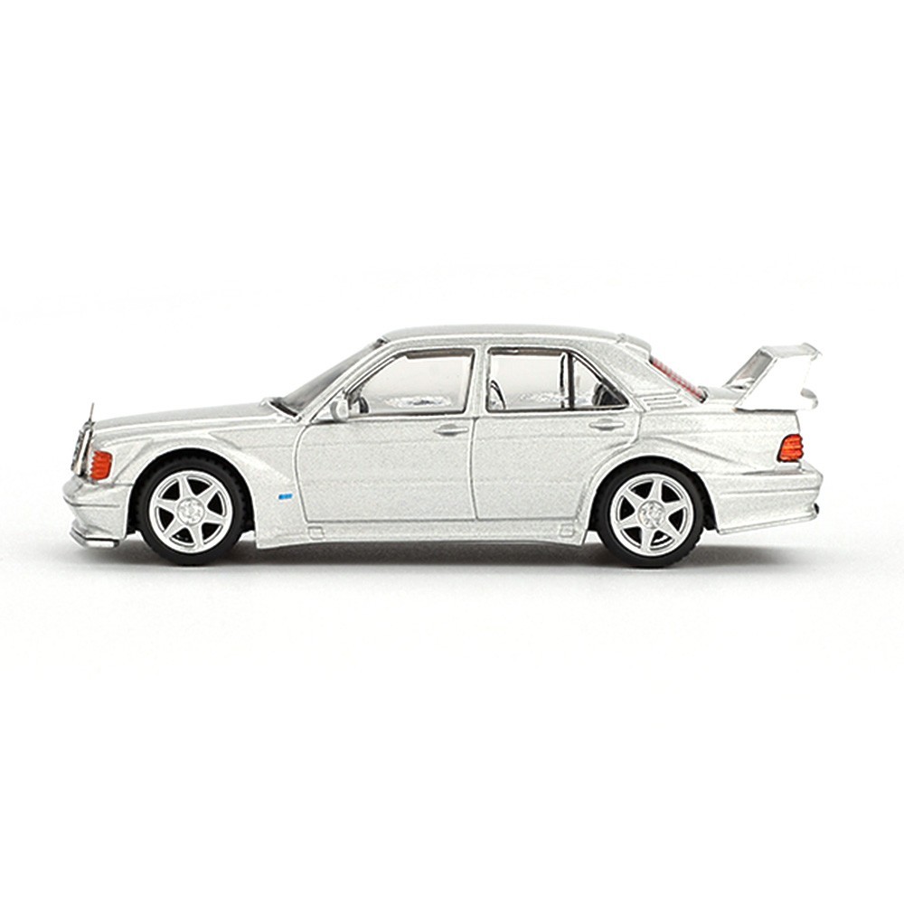 MINI GT MERCEDES BENZ 190E 2.5 16 EVOLUTION II 1/64 ASTRAL SILVER MGT00852