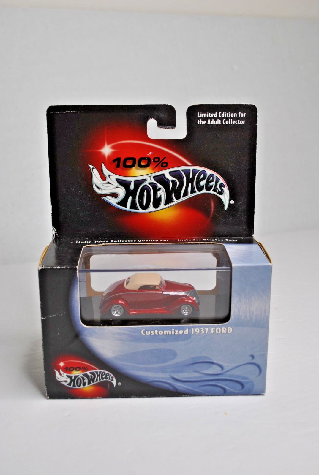 Hot Wheels Custom 1937 Ford 100% Hot Wheels Red and Green Variant