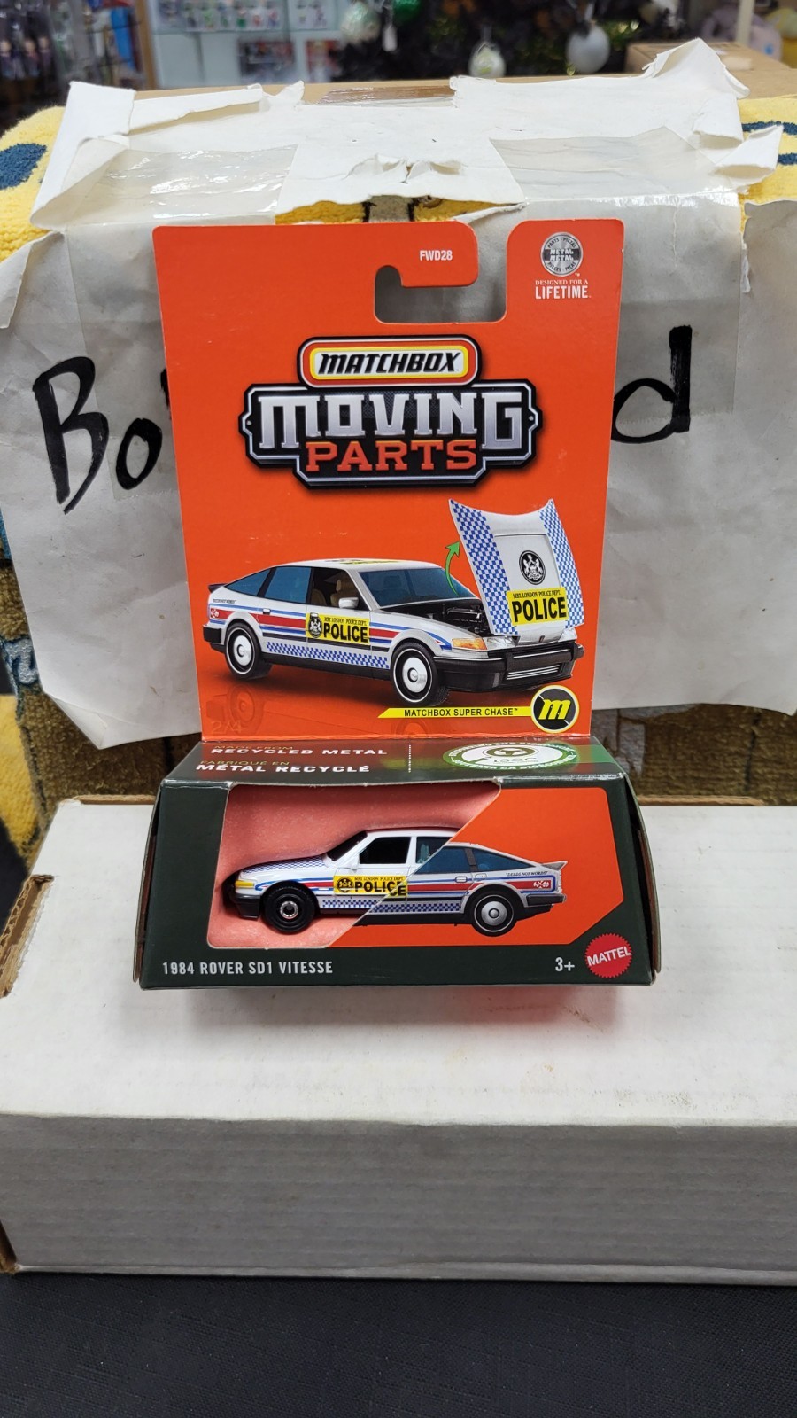 NIB 2026 1984 ROVER SD1 VITESSE SUPER CHASE MOVING PARTS 1/64 MATCHBOX #2/4