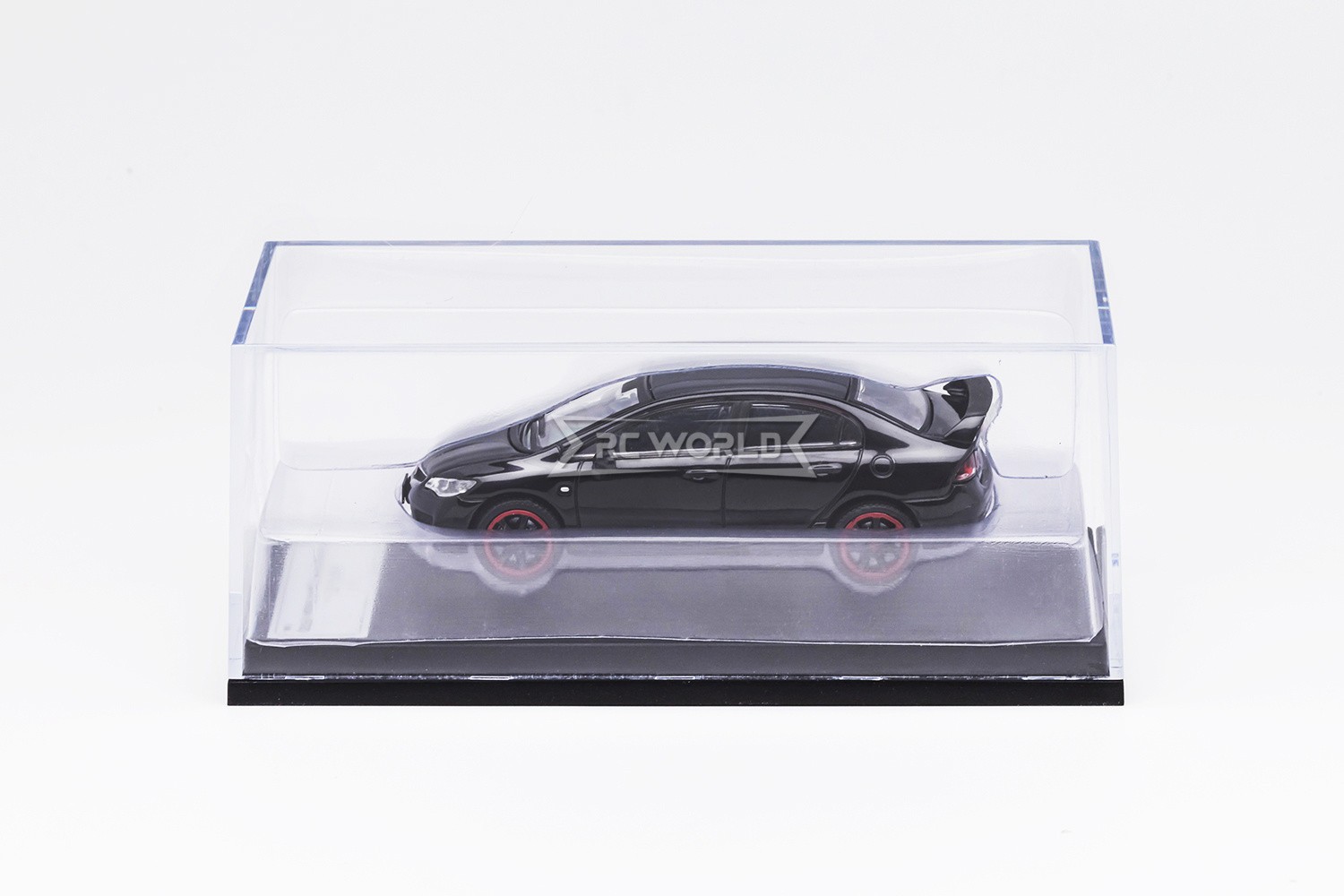 GCD 1/64 HONDA CIVIC TYPE-R FD2 (RHD) Die Cast Car -BLACK-