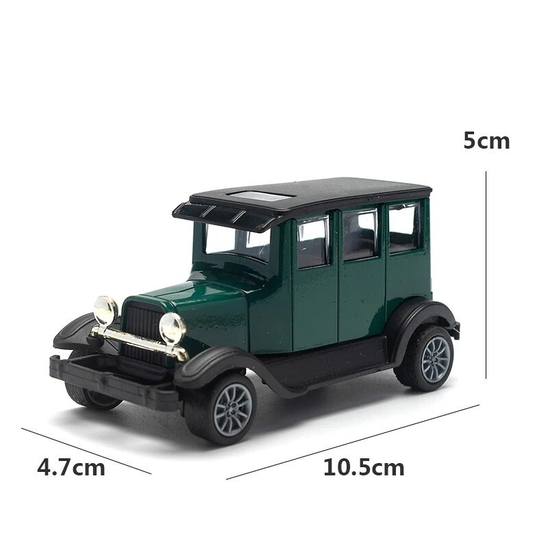 1:43 Diecast Ford A 1930 Model Vintage Pull Back Car Miniature Classic Gift