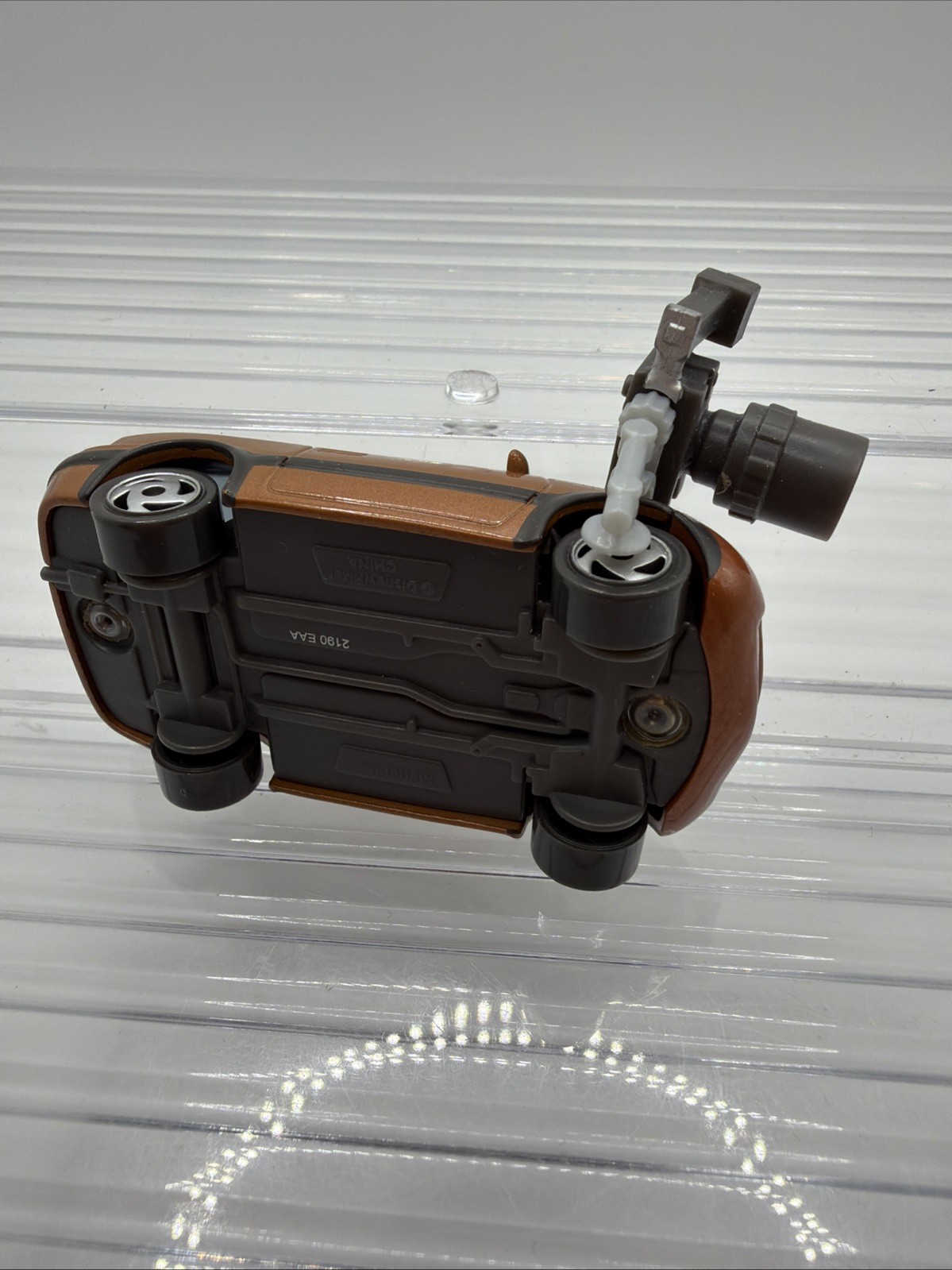Mattel Disney Pixar Cars Diecast Cora Copper Reporter Camera 1:55