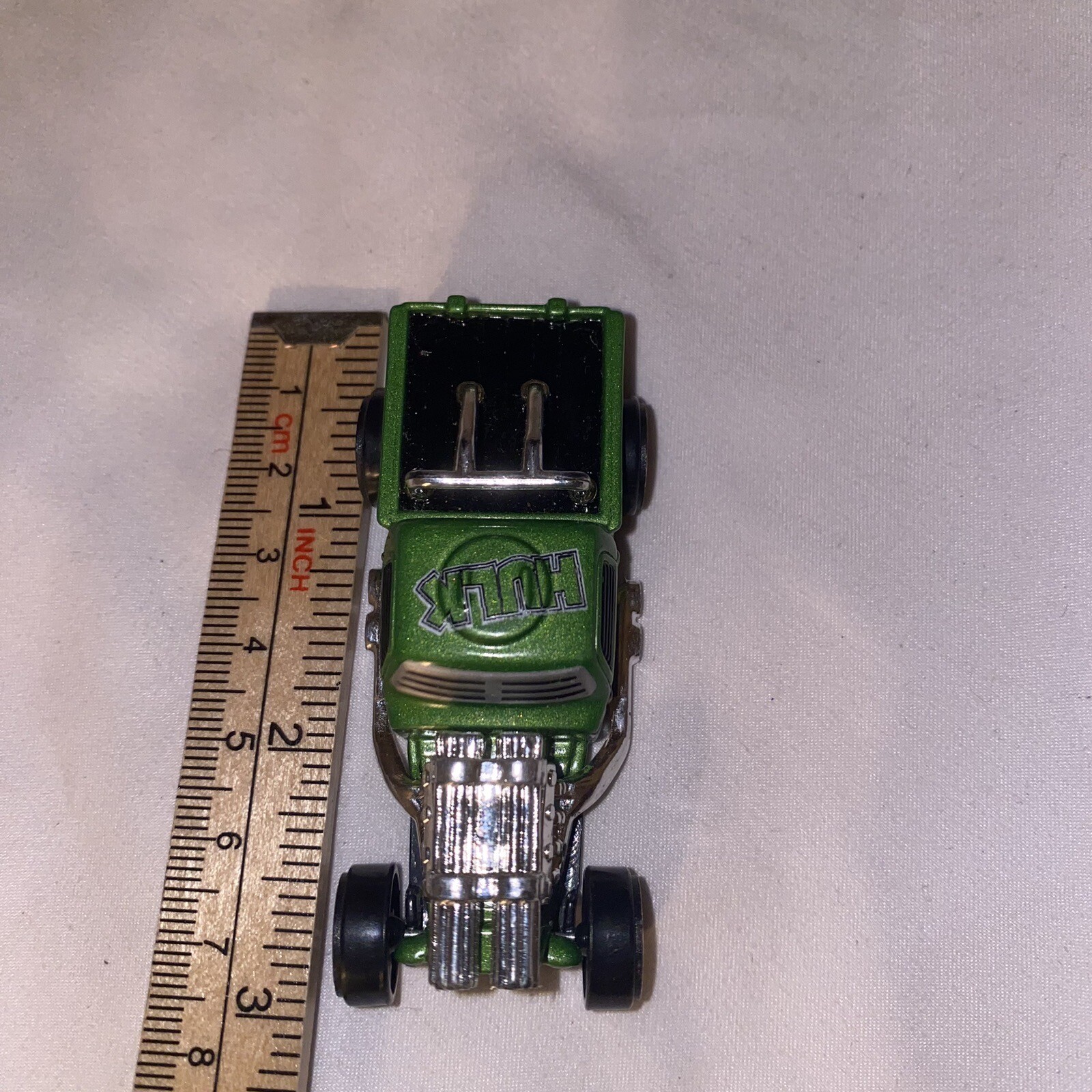 Maisto Leadslinger Marvel Hulk Street Rod Pickup Green Die Cast 1:64
