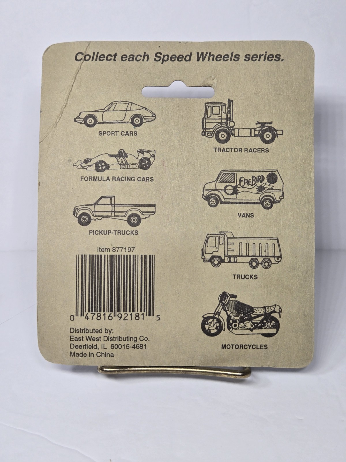 1980’s Speed Wheels Super 8 Car – Unopened Package