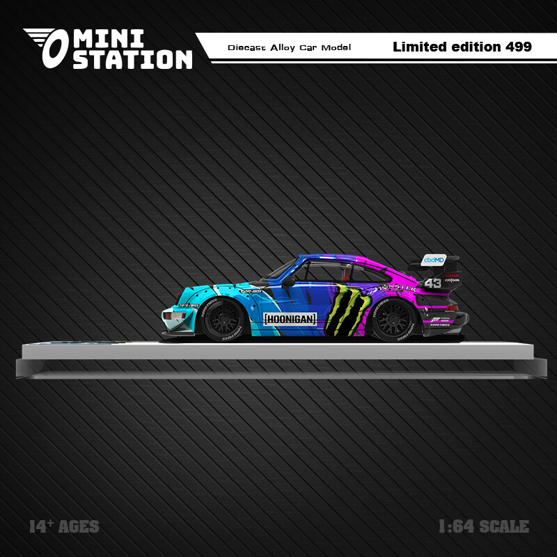 Mini Station 1:64 RWB 964/Targa/T1 Model Car