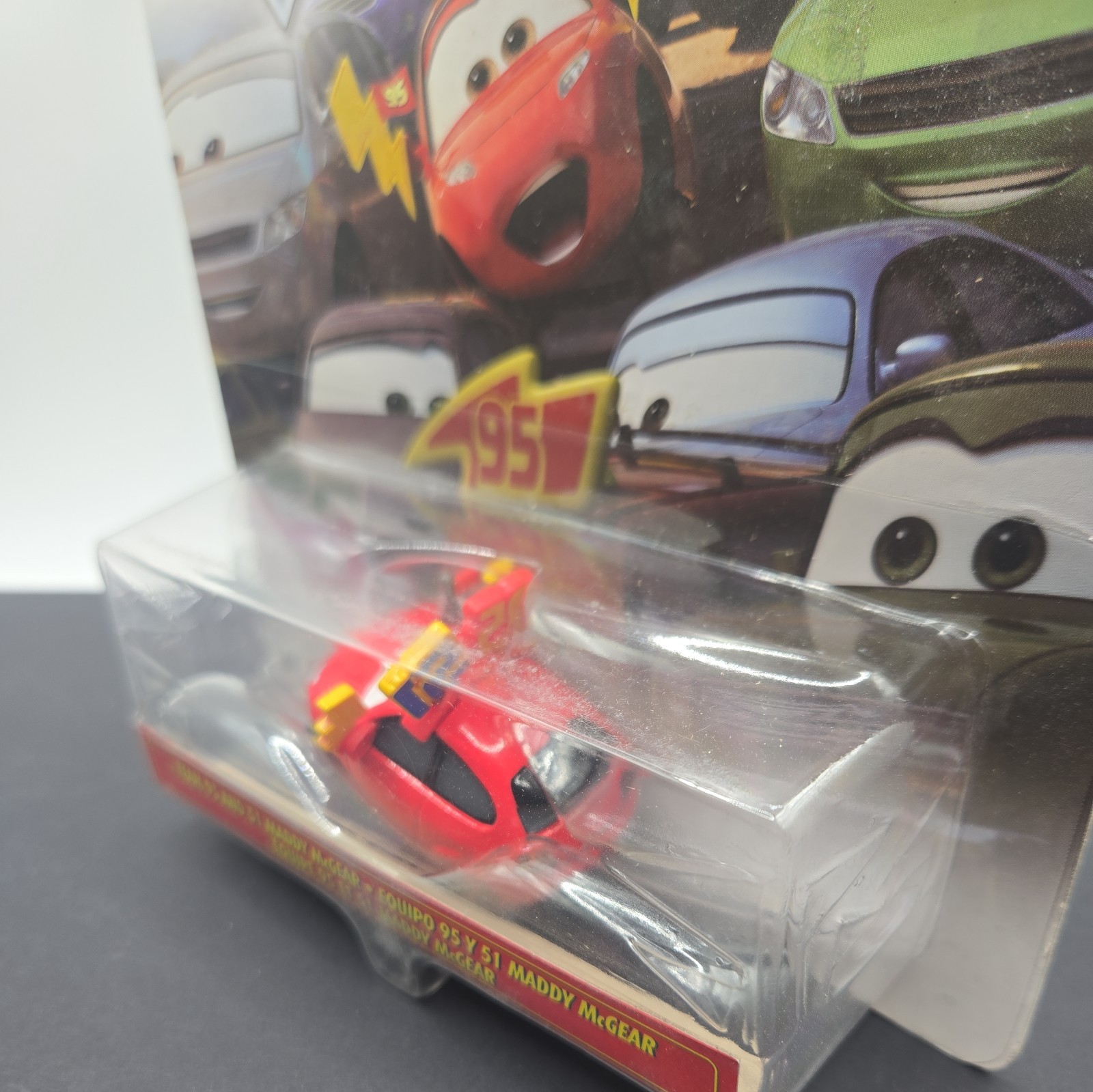Pixar Disney Cars Fan Favorites Team 95 & 51 Maddy McGear Diecast Car FREE SHIP