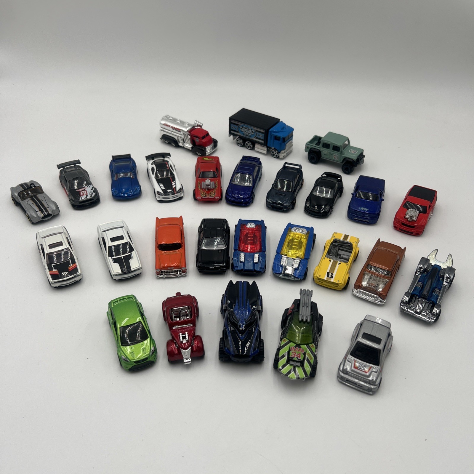 Hot Wheels Lot Of 27 Various Types Assorted Cars