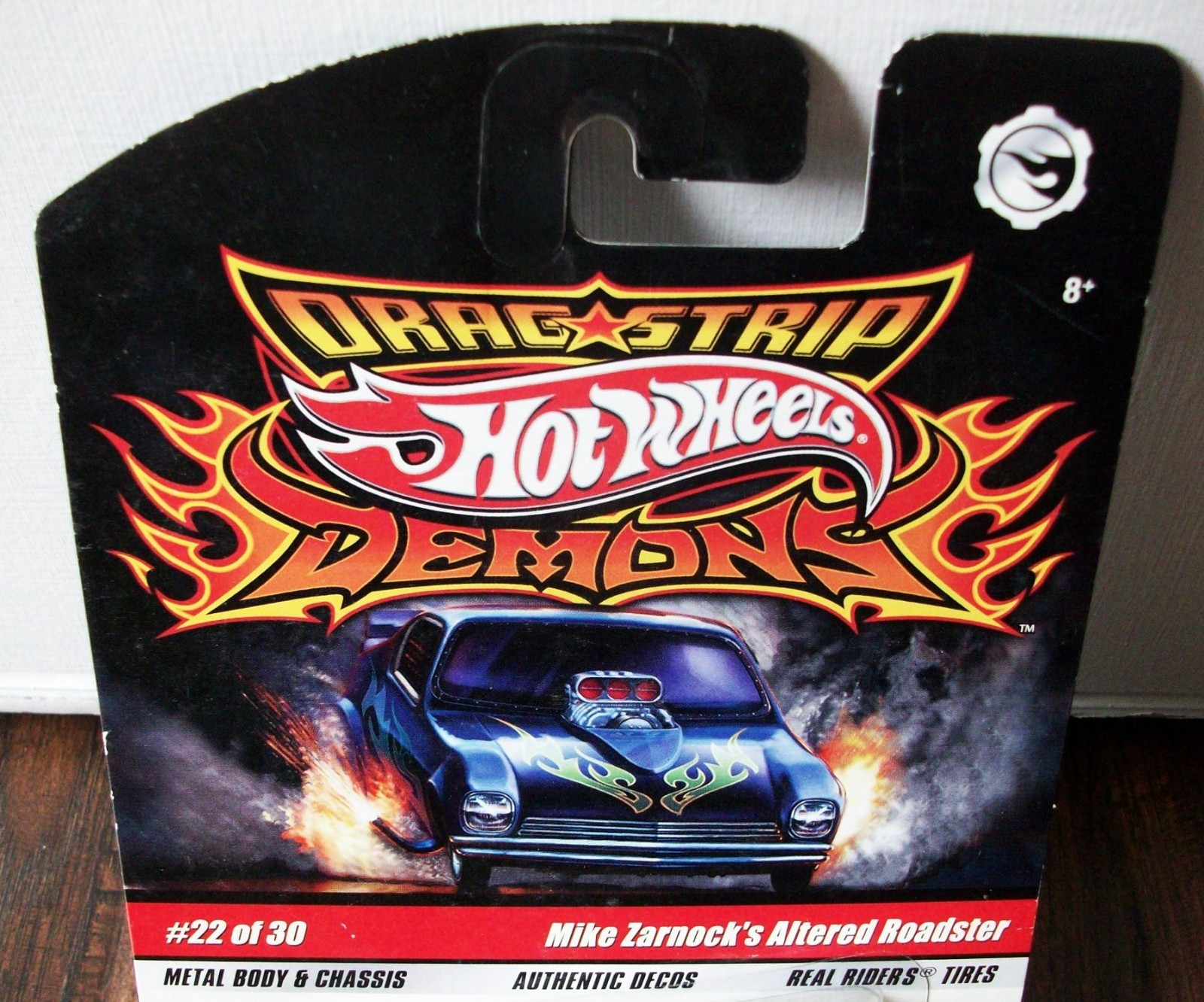 HW Hot Wheels Altered Roadster Drag Strip Demons Drag Car DieCast R/R Tires NHRA