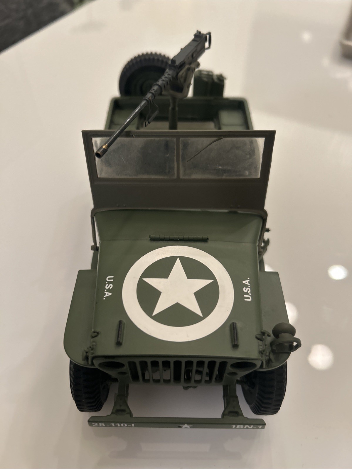 Danbury Mint 1:16 World War 2 Willy’s Jeep Replica – See Description