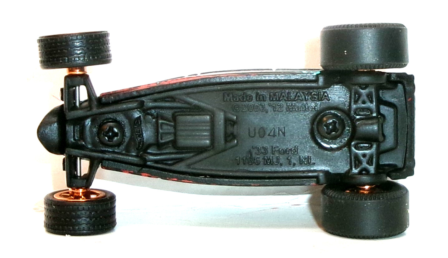 LOOSE 2025 HOT WHEELS 1:64 BLACK ’33 FORD LO BOY WHEEL SWAP REAL RIDERS