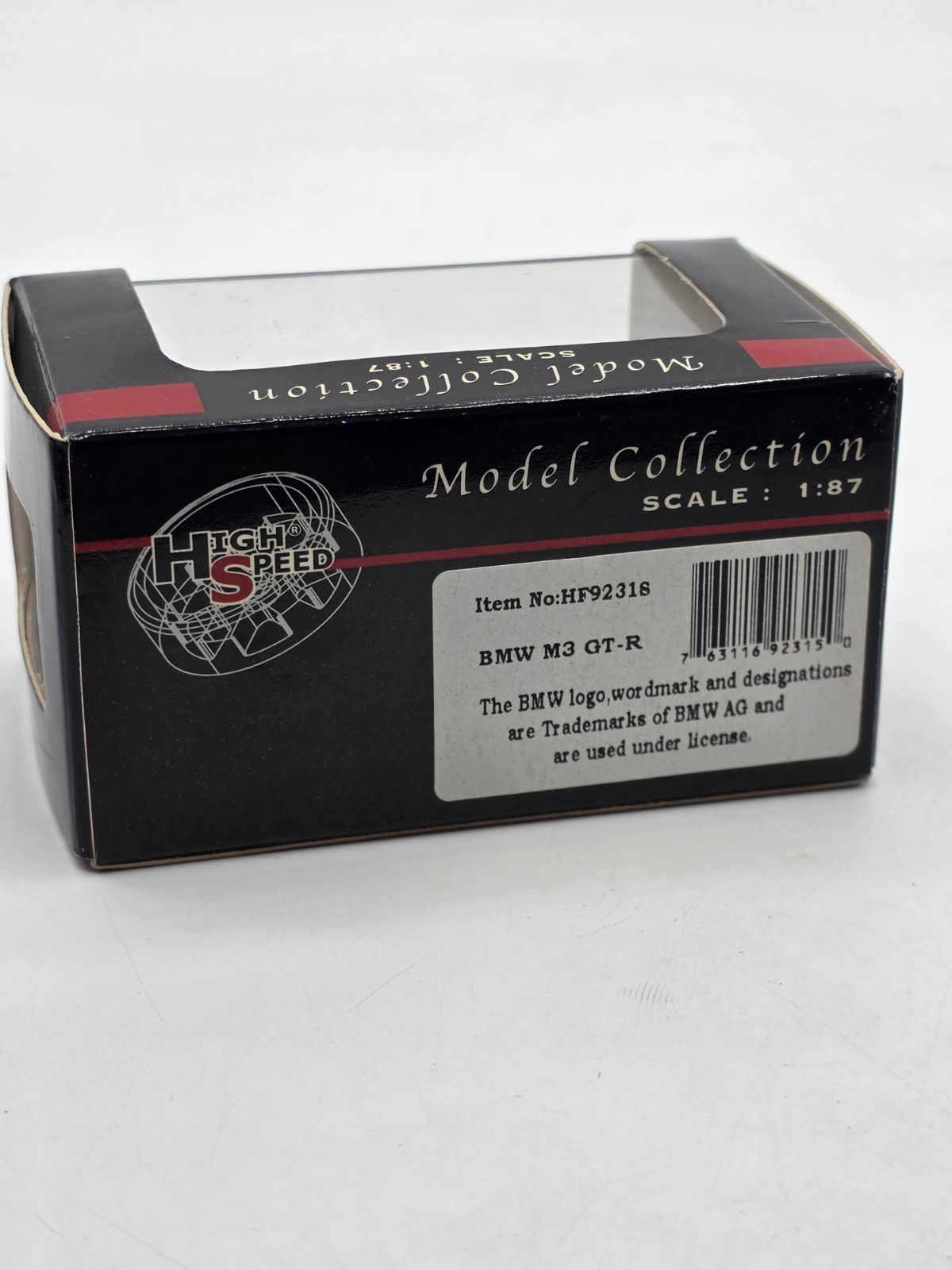 BMW M3 GTR 1:87 HO Scale Gafferoder Beer High Speed Diecast New Layout Car