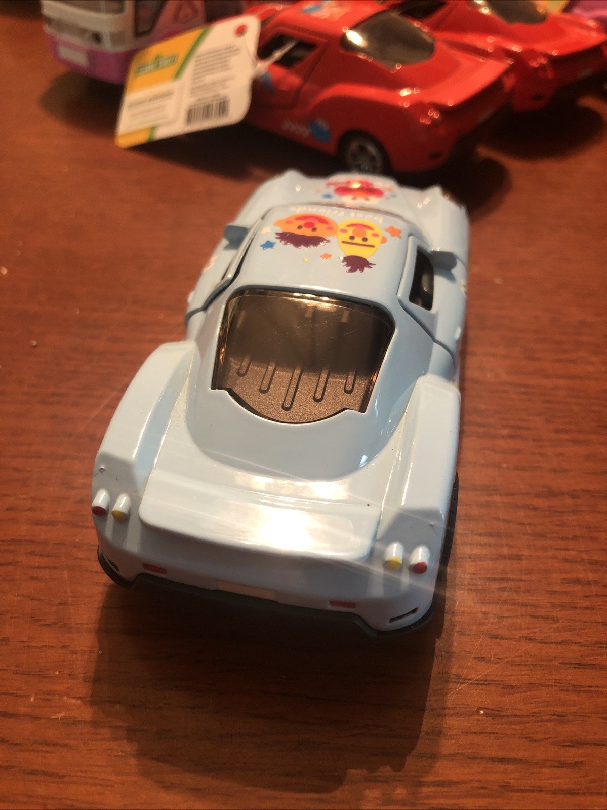 Diecast Car Best Friend- Pull Back Action!