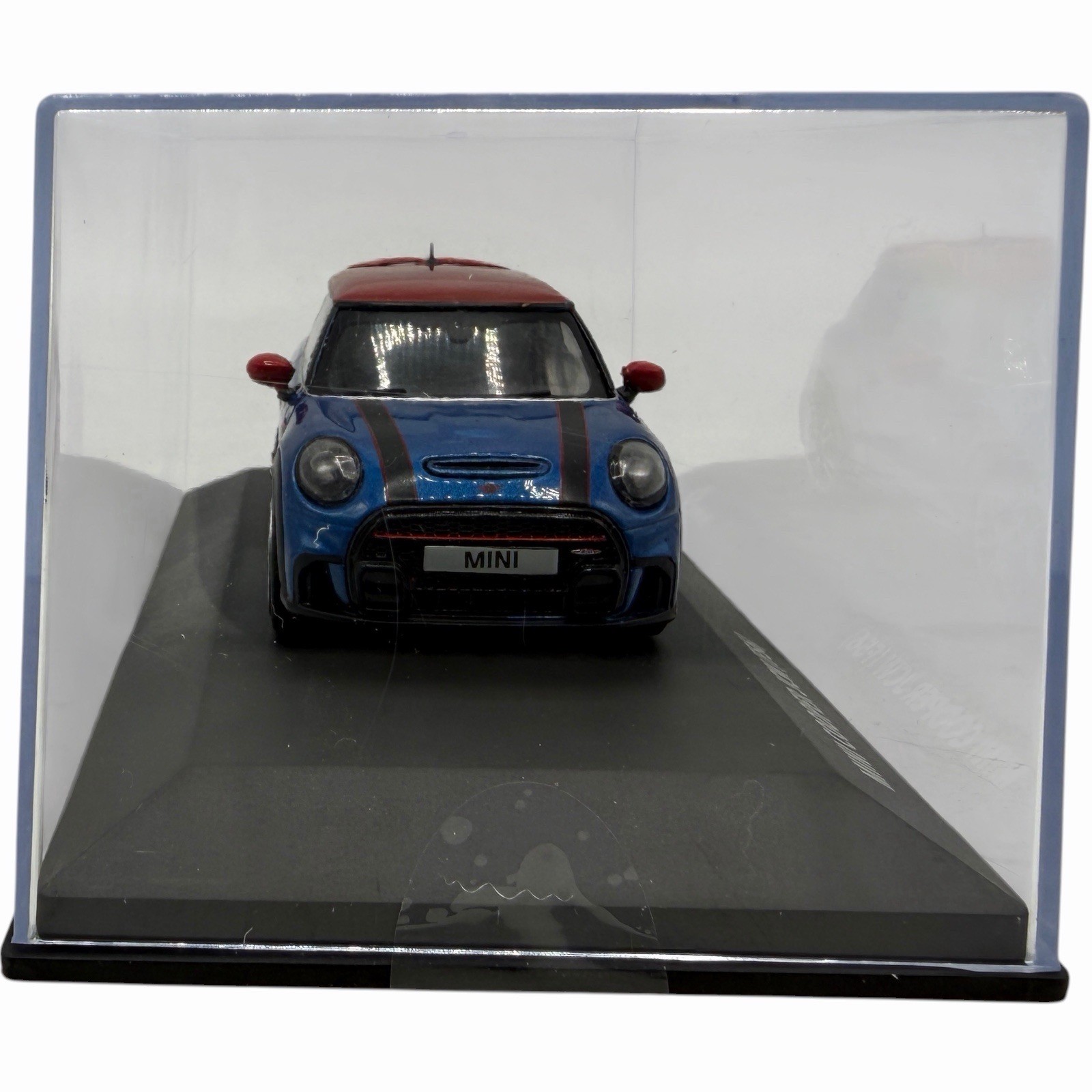 F56 MINI Cooper S John Cooper Works Blue Diecast car 1:43 Scale