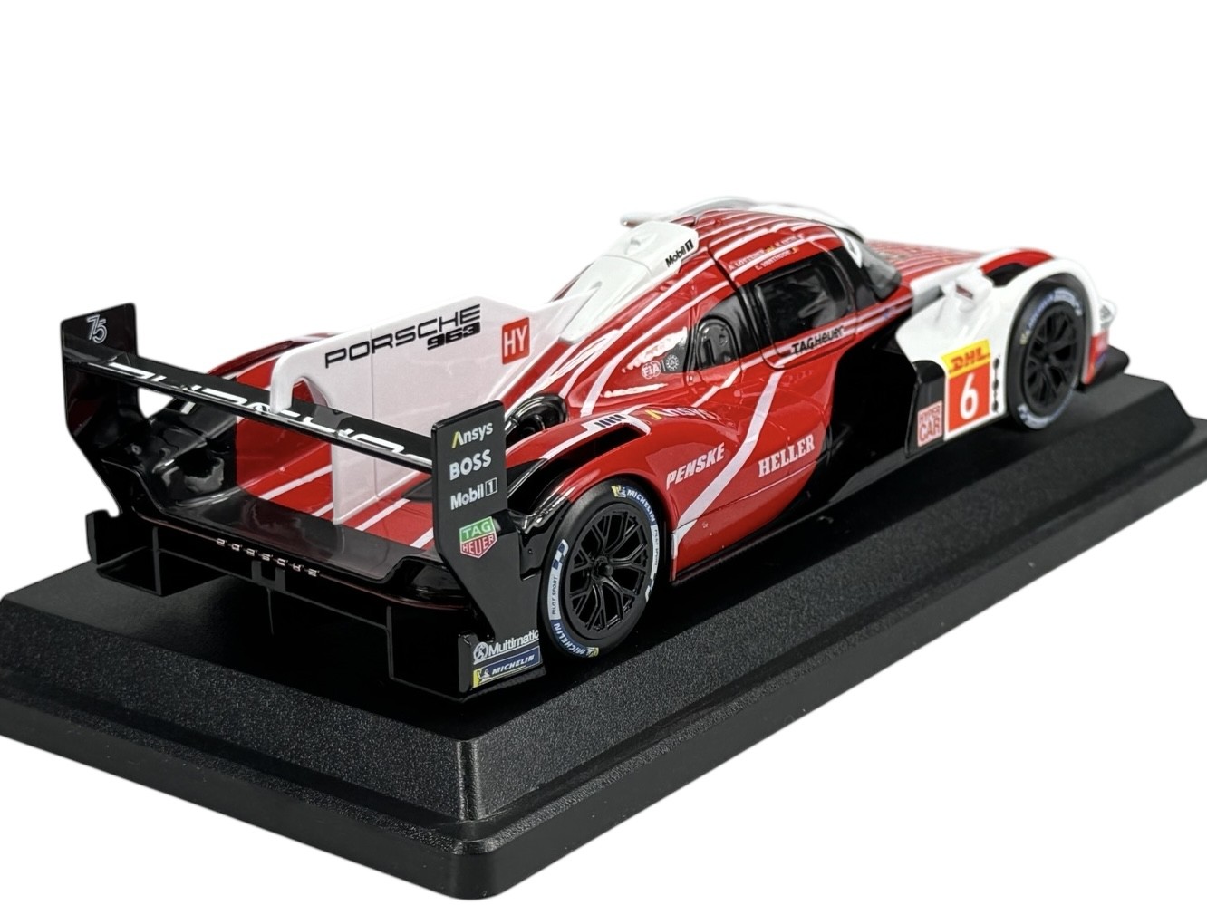 BBURAGO 2024 PORSCHE 963 #6 PORSCHE PENSKE FIA WEC LE MANS 1:24 DIE CAST 28042