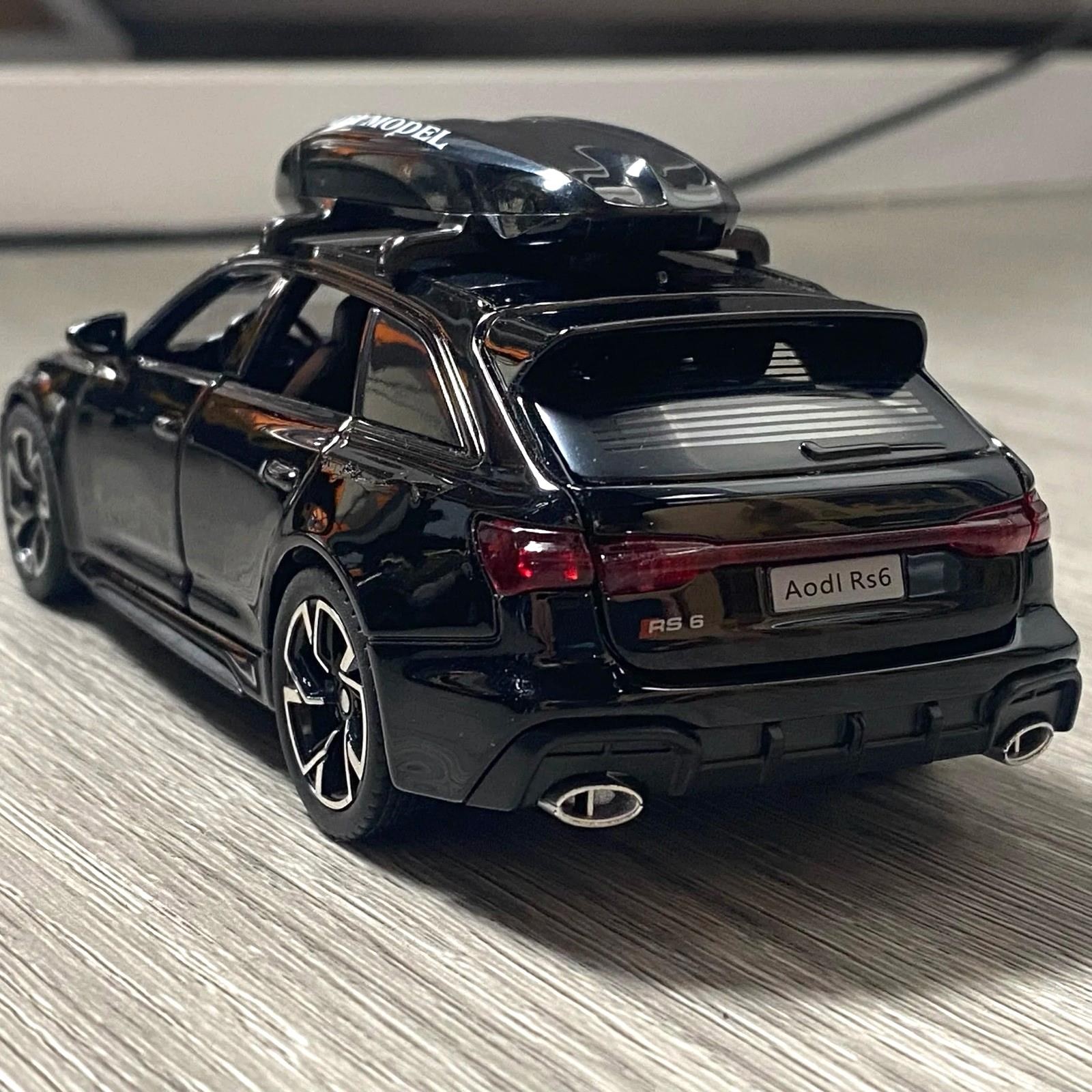 1:32 Diecast Model for Audi RS6 Avant Vehicle Car Toy Sound & Light Toy Gift NEW