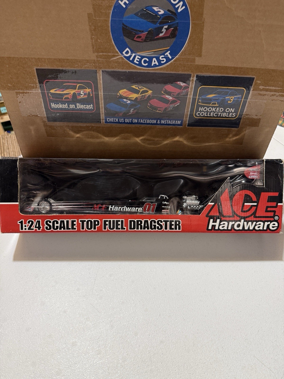 ACE HARDWARE 2001 PROMO NHRA Top Fuel Dragster 1/24 Diecast