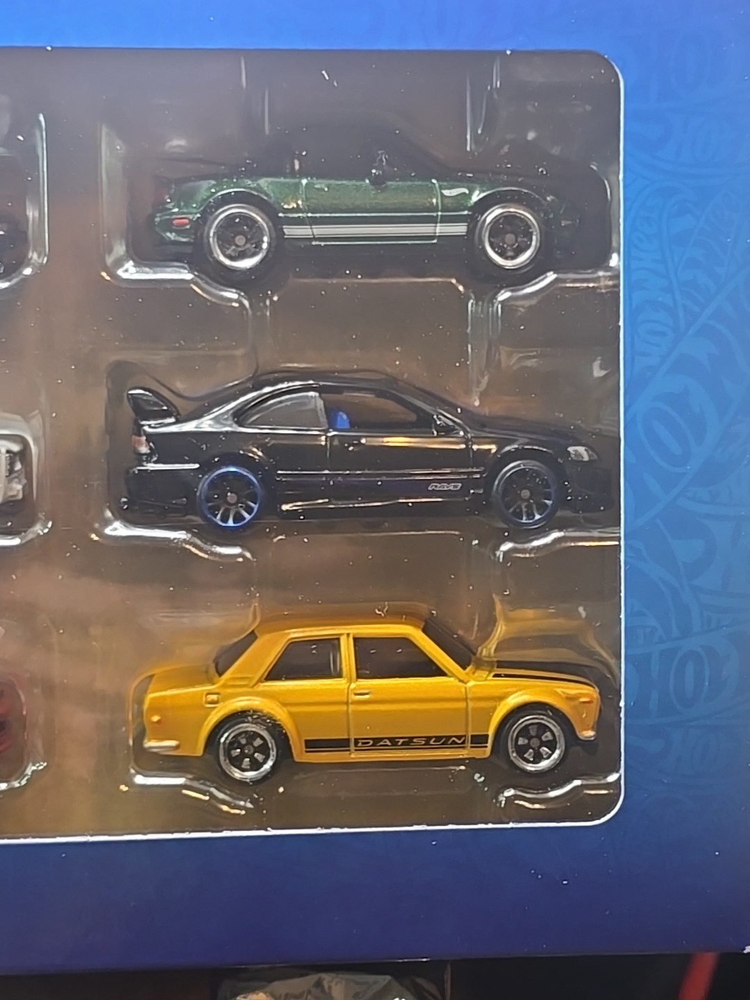 Hot Wheels JDM Silver Series 6 Pack Set Supra Skyline Civic Nissan Honda Toyota