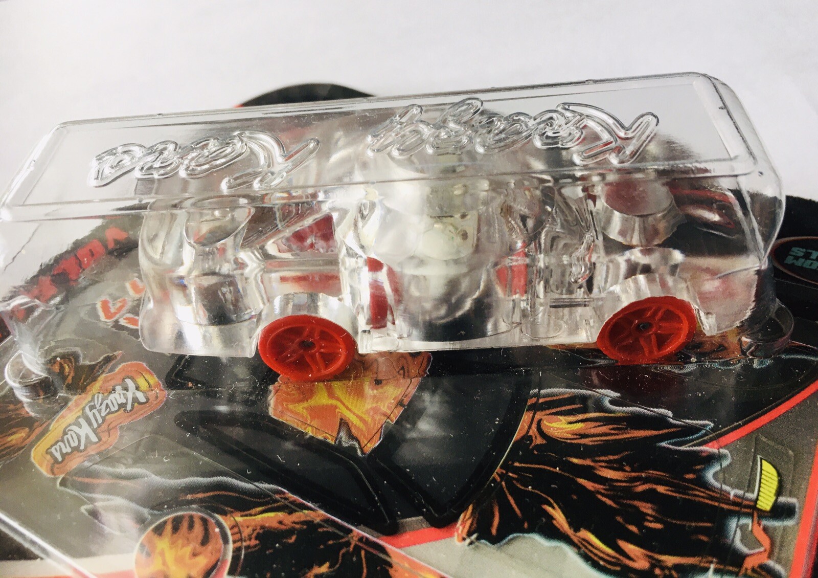 Max Traxx Marble Racers Red Wheels Krazy Kars Light-Up Action