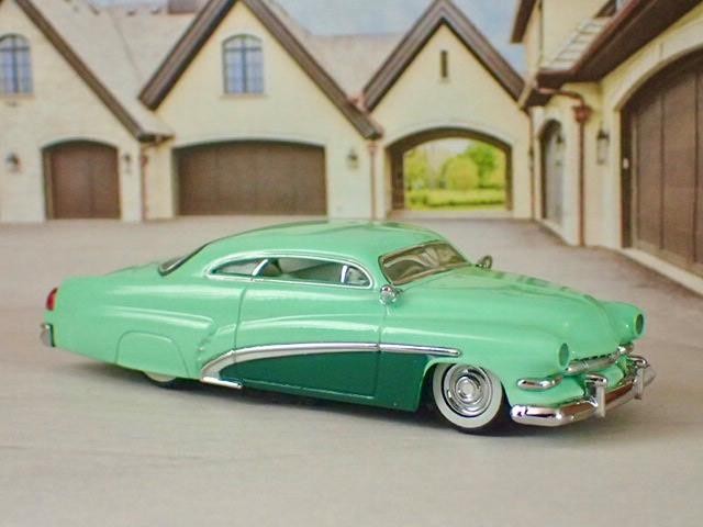 Ultra-Detail George Barris 1951 Mercury 331ci V8 “Hirohata” Lead Sled 1/64 Ltd H