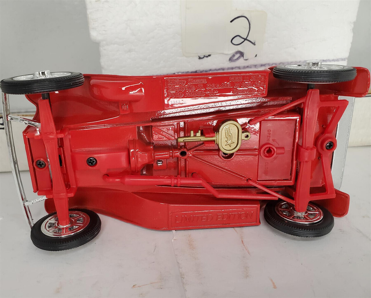 LIBERTY MODEL A DELIVERY VAN 1:25 SCALE DIE CAST “LOVE RIDES”