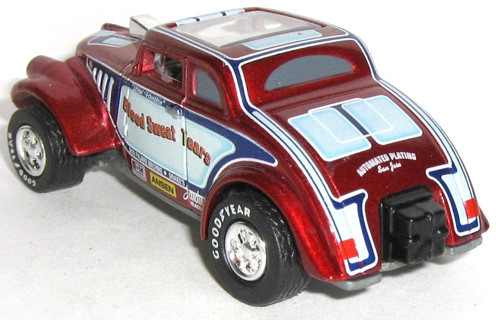 NHRA / BLOOD SWEAT & TEARS / 1933 33 JEEP / WILLYS GASSER Rubber Tire Car