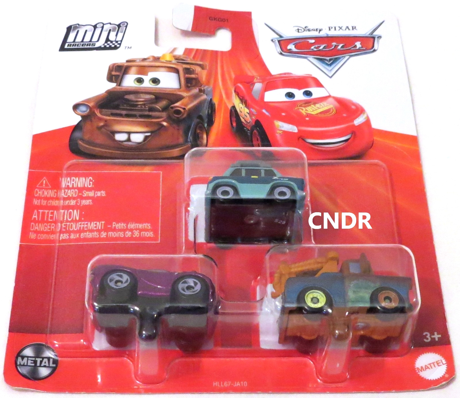 Disney Pixar Cars 2 Movie MINI RACERS 3 Pack Professor Z Holley Shiftwell Mater!