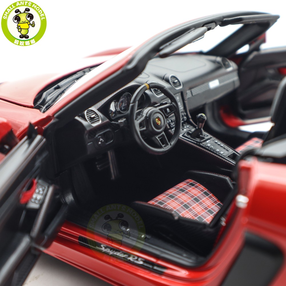 1/18 Porsche 718 Spyder RS 2023 Weissach Pack Norev 187271 Diecast Model Car
