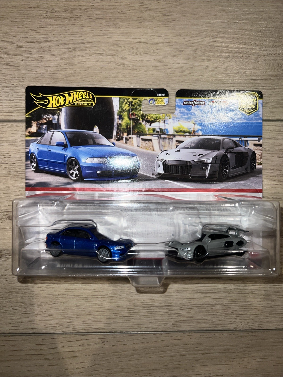 2024 Hot Wheels Premium Car Culture Twin 2 Pack Audi S4 Quattro & Audi R8 LMS