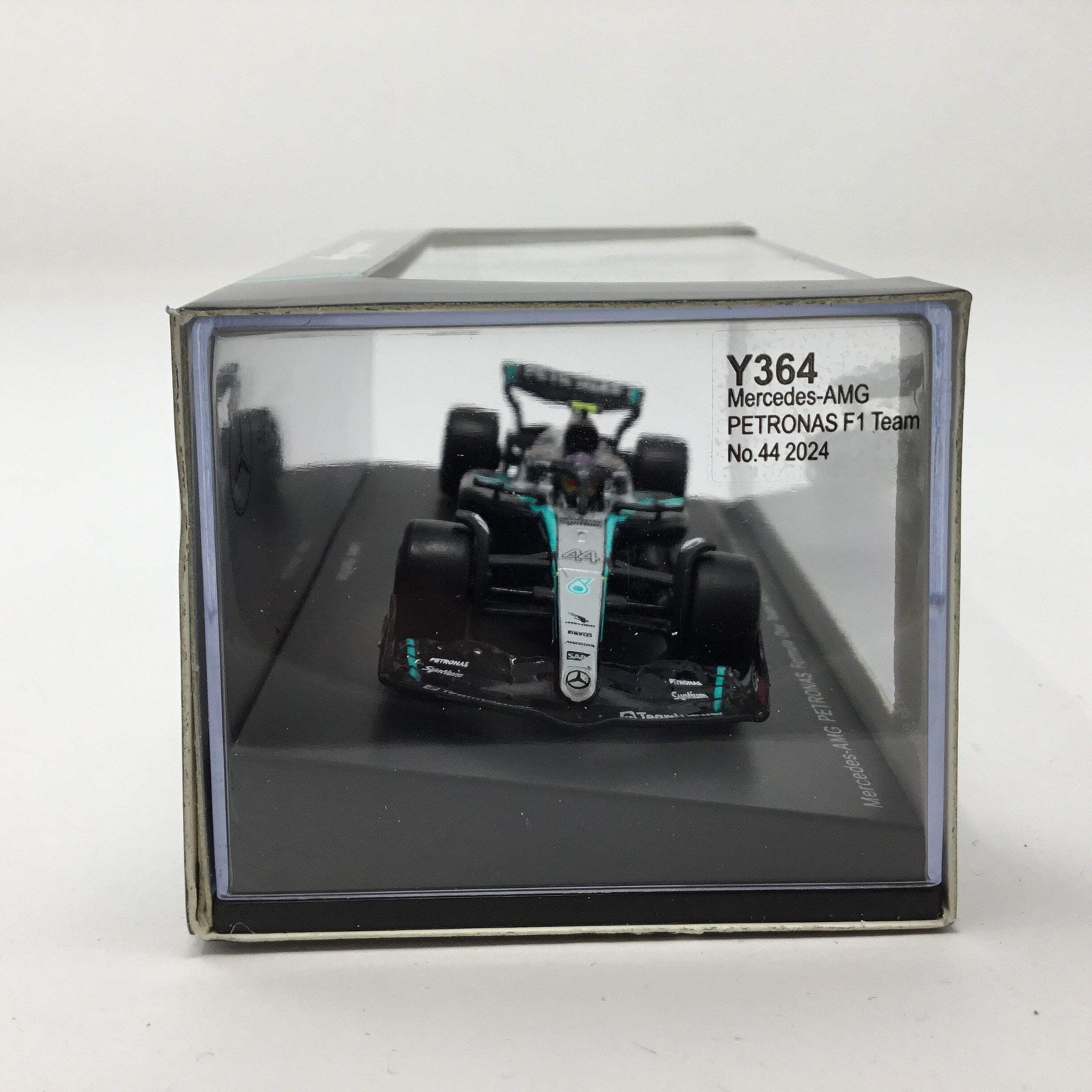 Lewis Hamilton 2024 Mercedes AMG Petronas Spark F1 1:64 Diecast