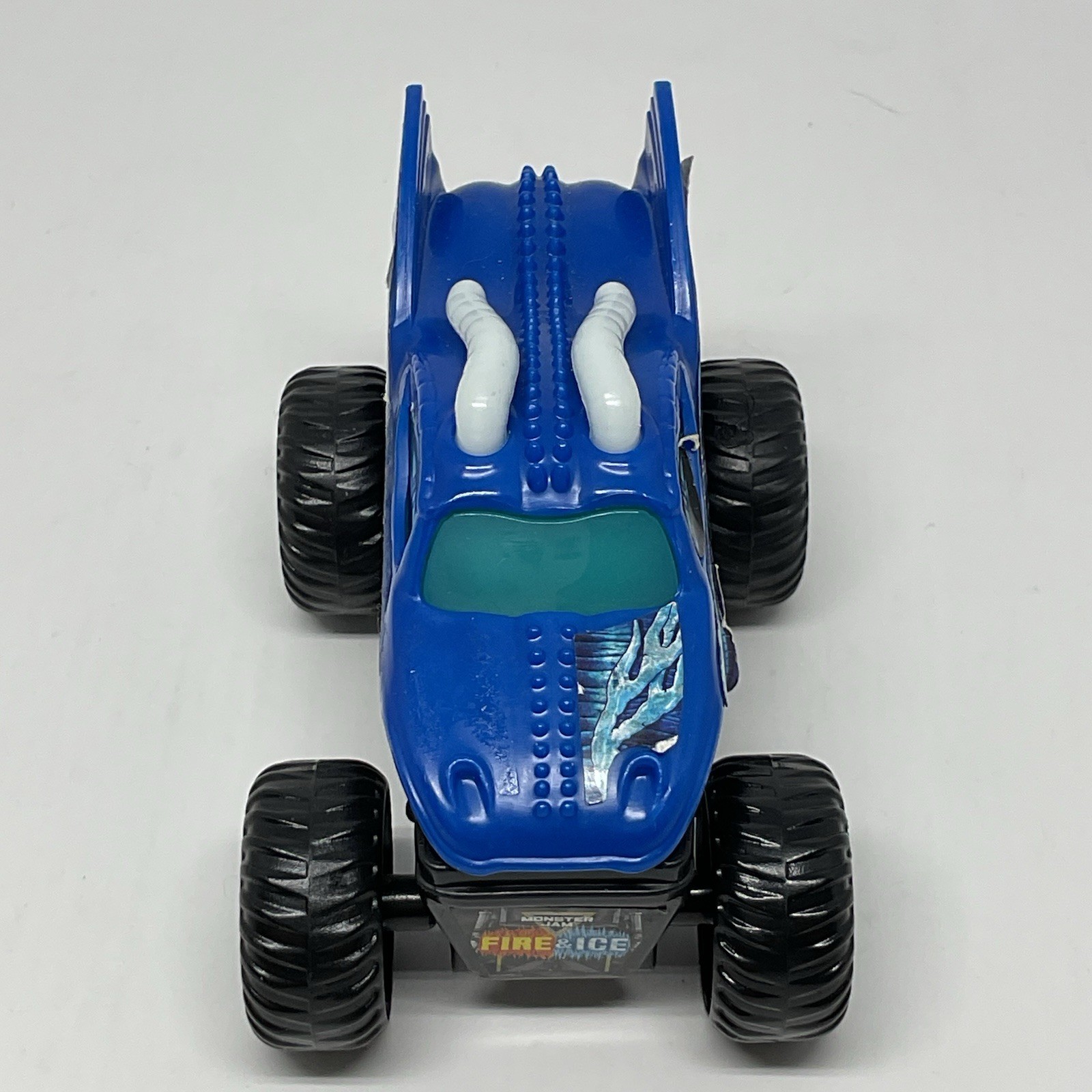 Hot Wheels Monster Jam Trucks Lot Of 8, (3) Die Cast And (5) Plastic