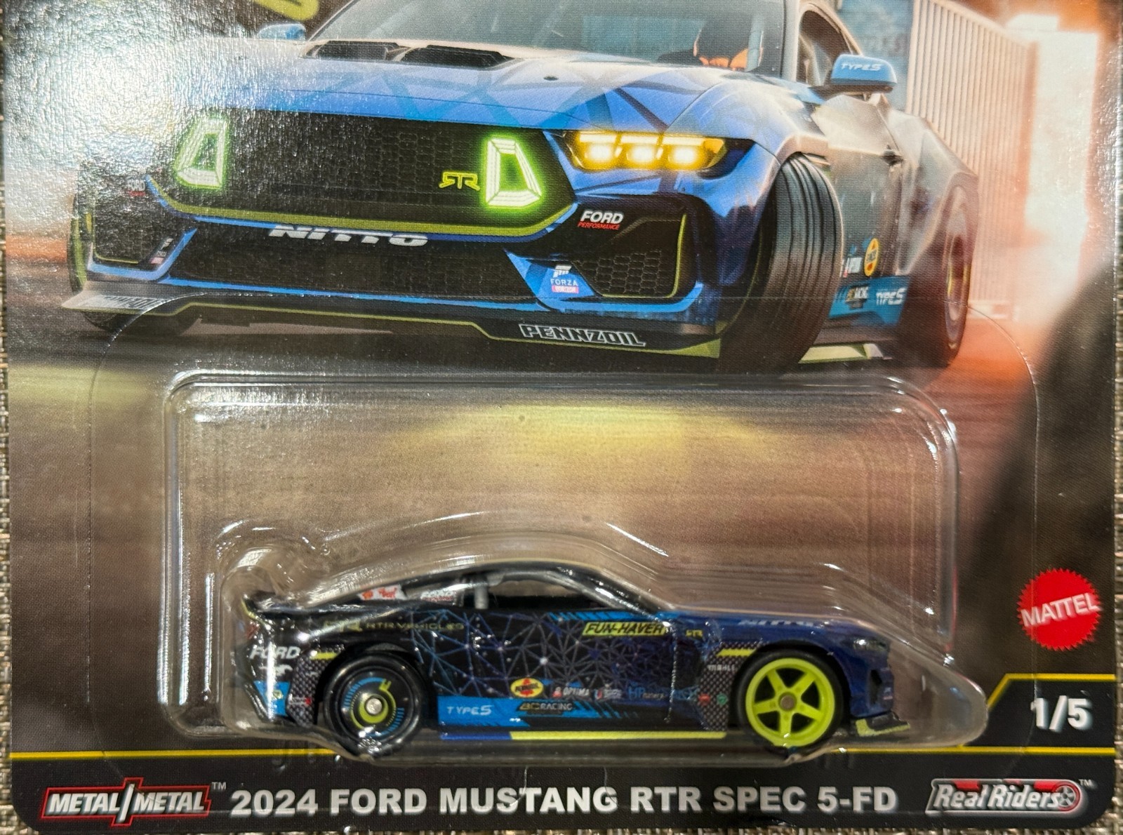 2025 Hot Wheels Car Culture Circuit Legends”2024 Ford Mustang RTR Spec 5-FD