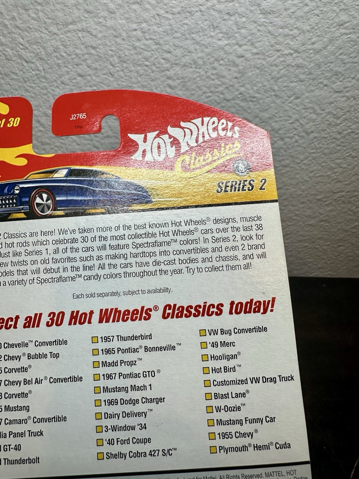 Hot Wheels Classics Series 2 Ford GT-40 Dark Blue