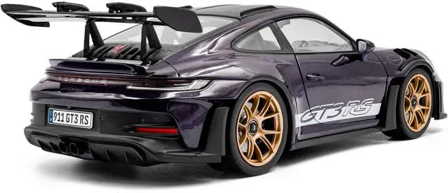 2024 Porsche 911 GT3 RS Weissach Package Purple in 1:18 scale by Solido