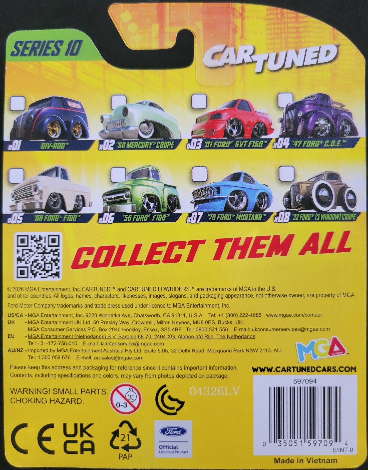Car Tuned Series 10 – ’32 Ford 3 Window Coupe #08 Hot Rod Way