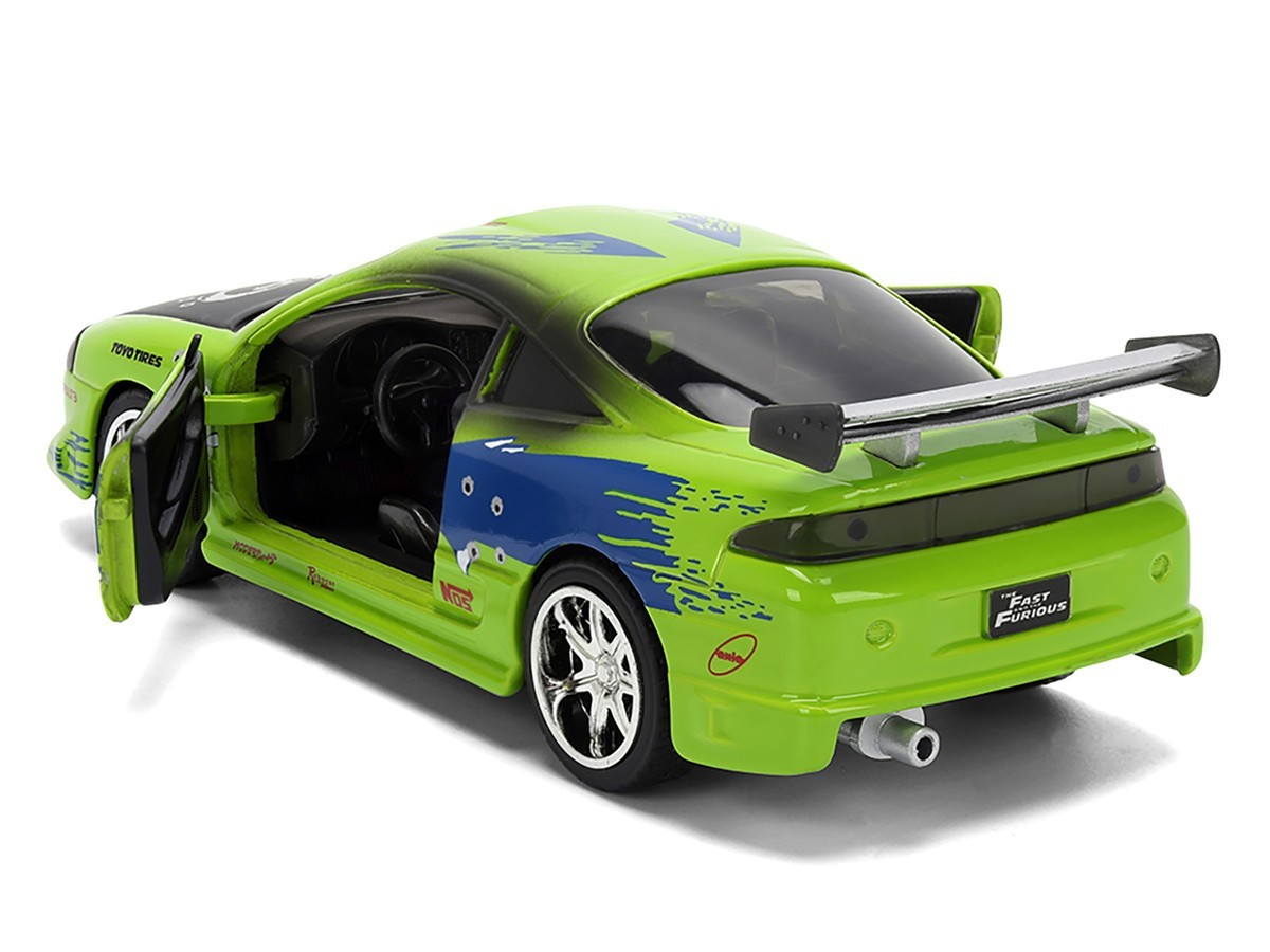 Jada 1:32 Fast & Furious Brian’s Mitsubishi Eclipse (Damaged Version) 36356