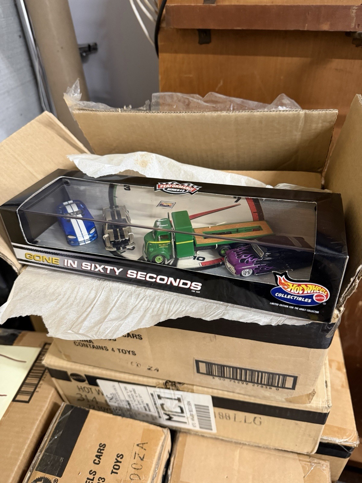 NEW! Hot Wheels Collectibles Performance Series 2 Gone in 60 Seconds 4 Car Set