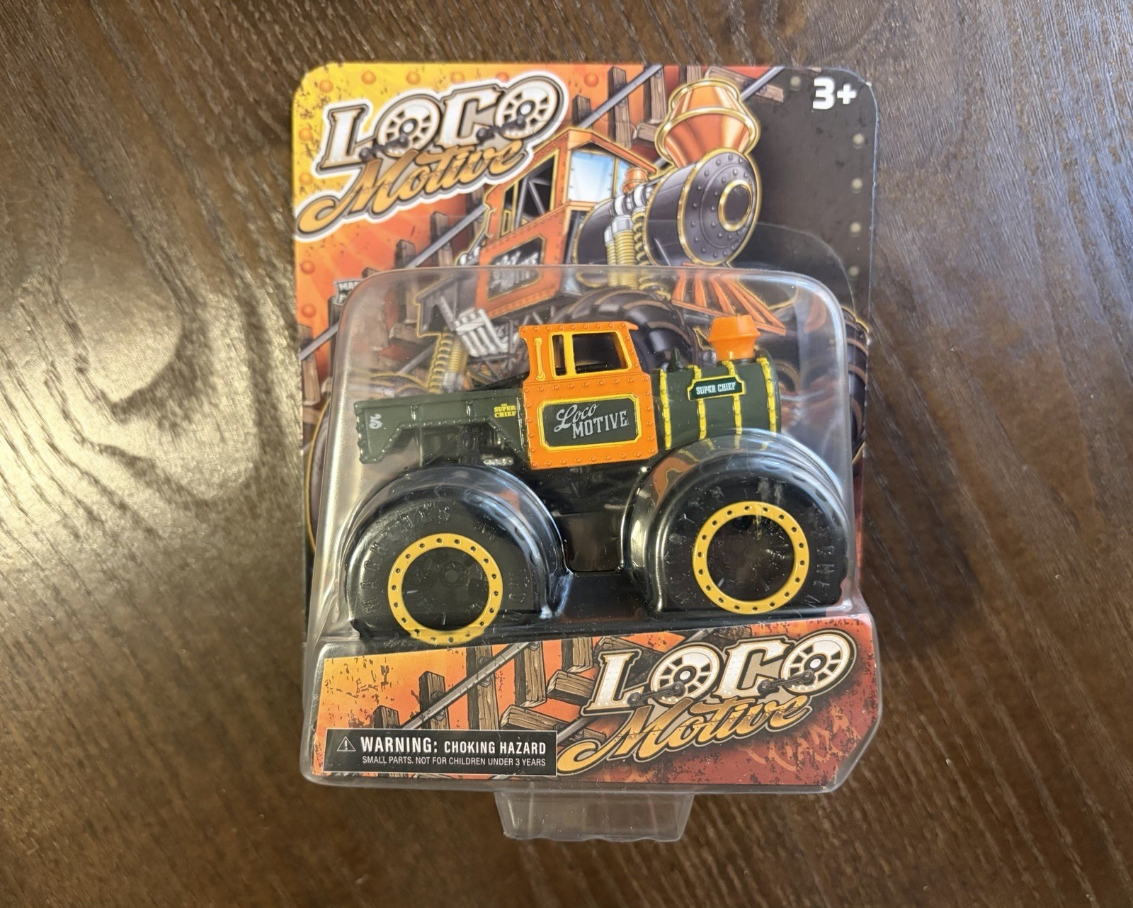 LOCO MOTIVE MONSTER MACHINES MONSTER JAM TRAIN TRUCK BRAND NEW RARE SPIN MASTER
