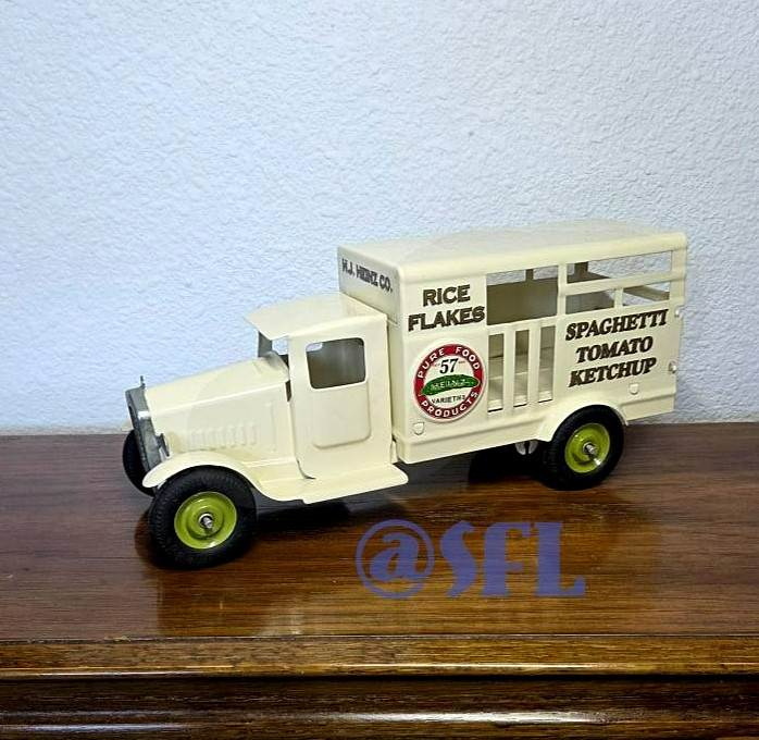 Vtg Metalcraft 1930s Heinz Delivery Truck Toy Model Stamped Steel 2002 New Other