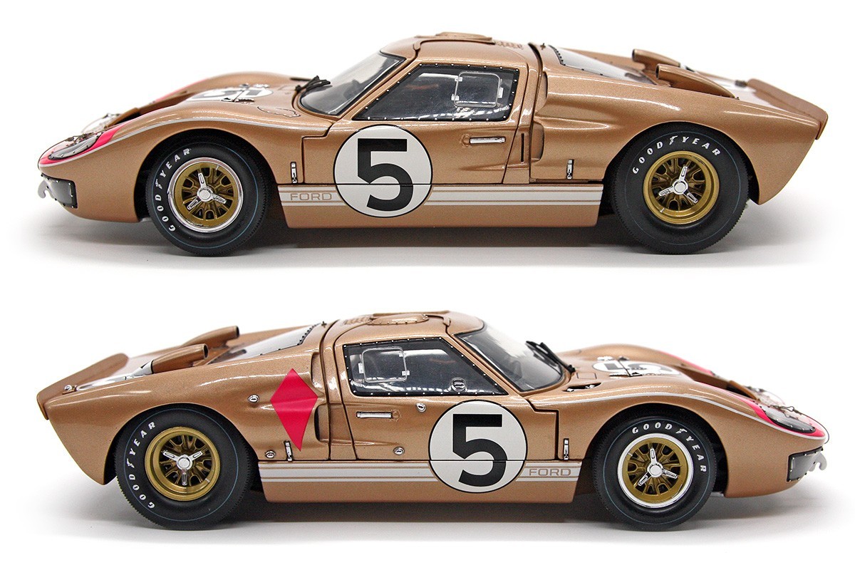 ’66 Ford GT40 MK II (1:18) “LeMans Gift Set” Diecast Cars (3), Exoto (#RLG18SC2)