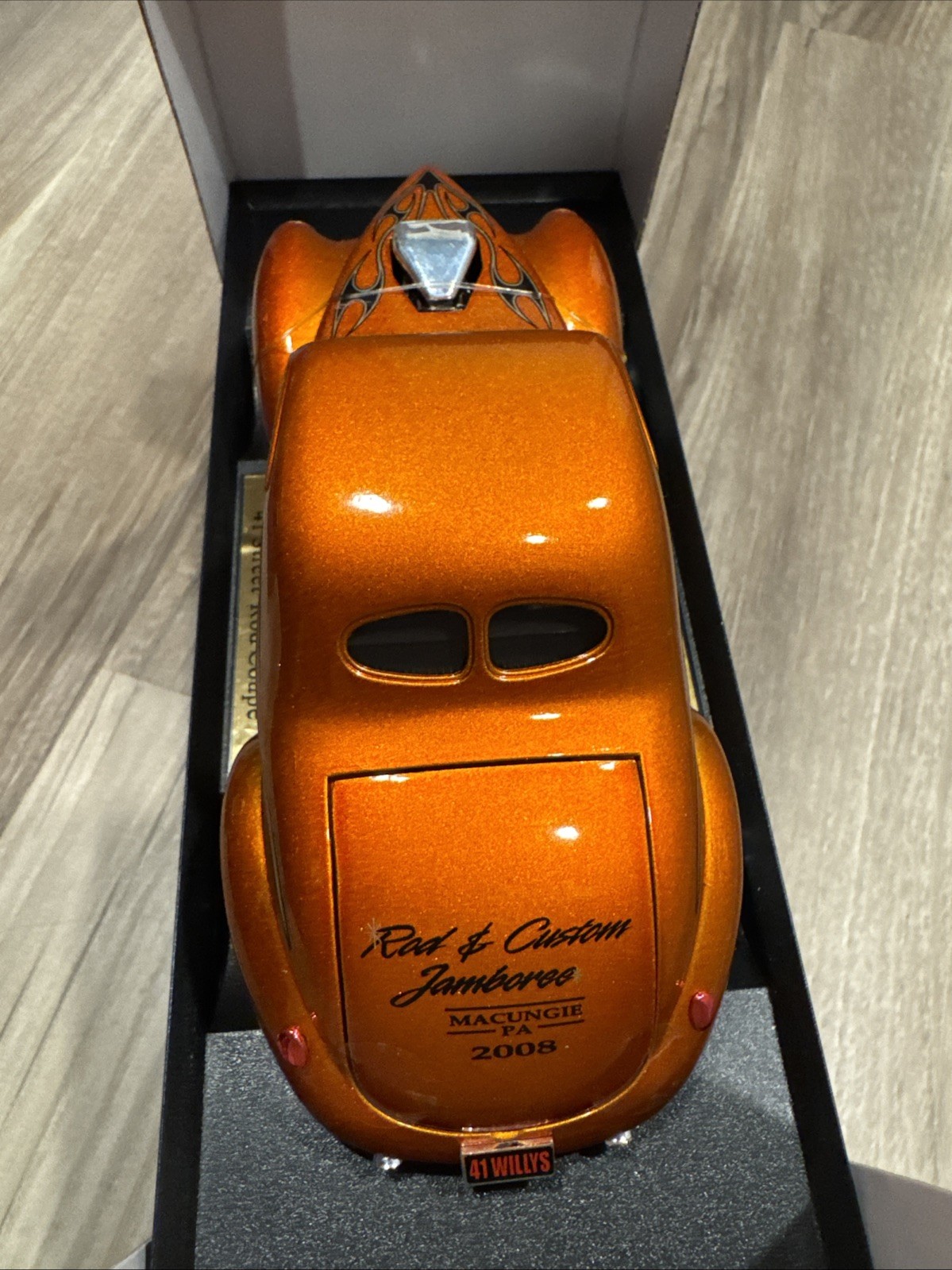 SpecCast 1941 Street Rod Coupe Wheels Of Time Orange (30th ANV) Macungie 2008