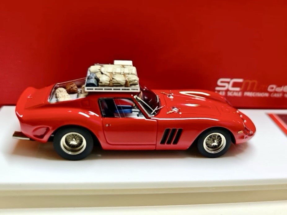 1/43 Factory Built Scm Ferrari 250 Gto Rosso Corsa Red eidolon make up – NO USA