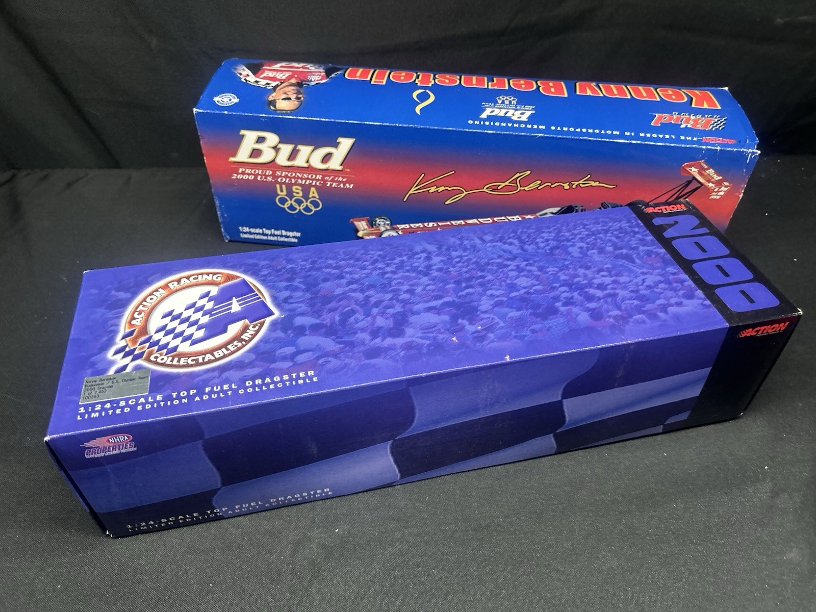 Kenny Bernstein Budweiser US Olympic Team NHRA Top Fuel Dragster 1/24 Diecast