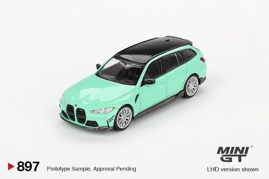 Mini GT 1:64 BMW M3 M Performance Touring – Mint Green #897